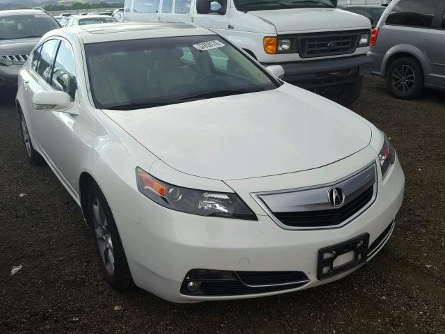19UUA8F56EA000233 - 2014 ACURA TL TECH WHITE photo 1