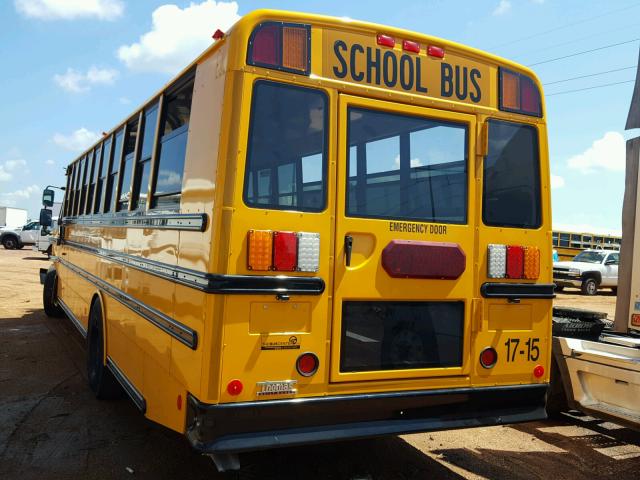 4UZABRDT4JCHT1746 - 2018 FREIGHTLINER CHASSIS B2 黄色 照片 3