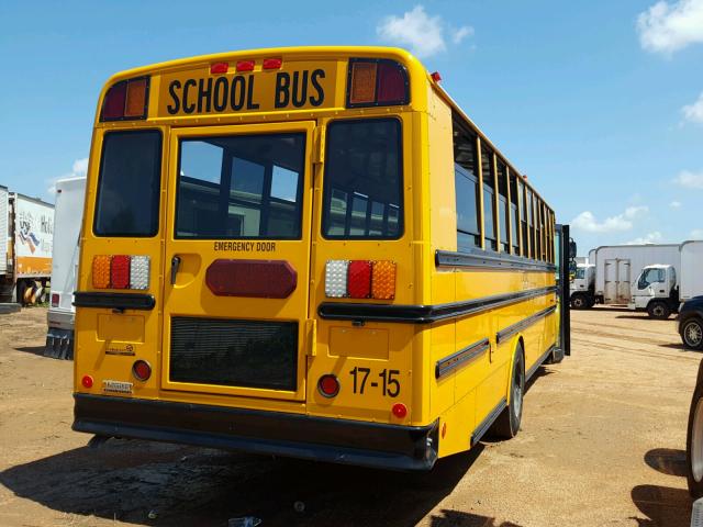 4UZABRDT4JCHT1746 - 2018 FREIGHTLINER CHASSIS B2 黄色 照片 4