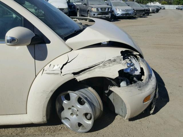 3VWCK21Y53M301885 - 2003 VOLKSWAGEN NEW BEETLE 米色 照片 9