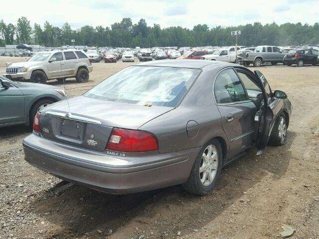 1MEFM55SX3G603151 - 2003 MERCURY SABLE LS P GRAY photo 4