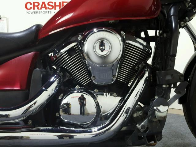 JKAVN2C107A006645 - 2007 KAWASAKI VN900 C RED photo 11