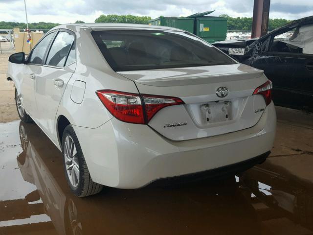 5YFBPRHE3EP020135 - 2014 TOYOTA COROLLA EC 白色 照片 3