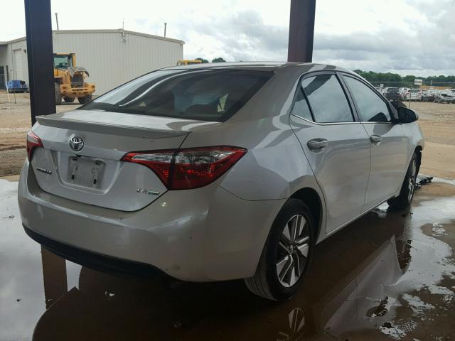 5YFBPRHE3EP020135 - 2014 TOYOTA COROLLA EC 白色 照片 4
