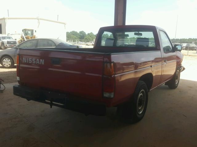 1N6SD11S8LC416770 - 1990 NISSAN D21 SHORT RED photo 4