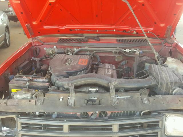 1N6SD11S8LC416770 - 1990 NISSAN D21 SHORT RED photo 7