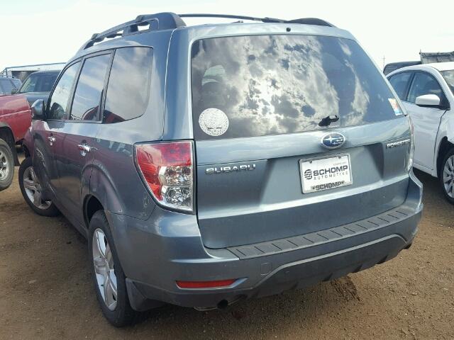 JF2SH63699G745162 - 2009 SUBARU FORESTER 2 GREEN photo 3