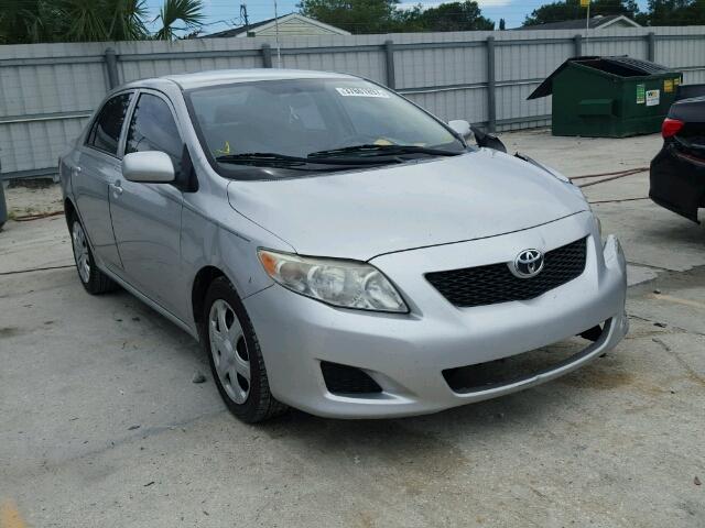 1NXBU4EE2AZ301724 - 2010 TOYOTA COROLLA BA GRAY photo 1