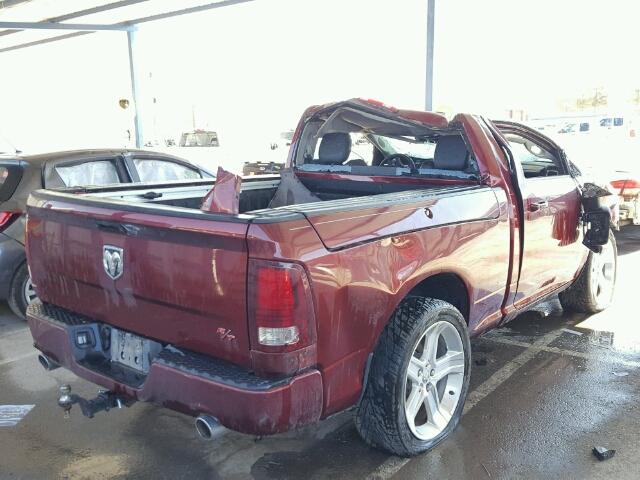 3C6JR6CT5GG218967 - 2016 RAM 1500 SPORT MAROON photo 4