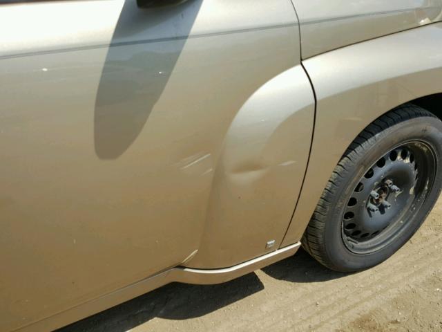 3GNDA13DX7S546091 - 2007 CHEVROLET HHR LS GOLD photo 10
