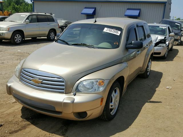 3GNDA13DX7S546091 - 2007 CHEVROLET HHR LS GOLD photo 2