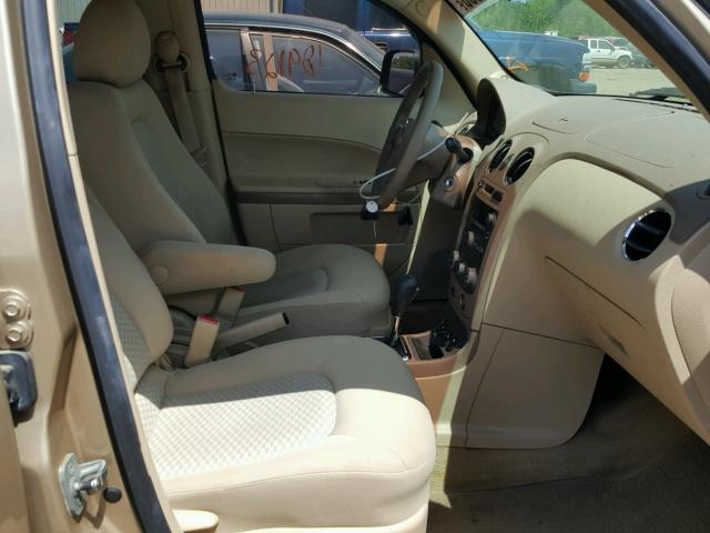 3GNDA13DX7S546091 - 2007 CHEVROLET HHR LS GOLD photo 5