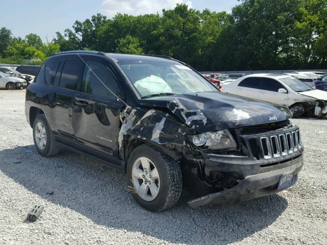 1C4NJCBA4ED749734 - 2014 JEEP COMPASS SP BLACK photo 1