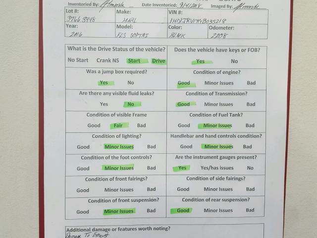 1HD1JRV17GB035218 - 2016 HARLEY-DAVIDSON FLS SOFTAI 黑色 照片 20