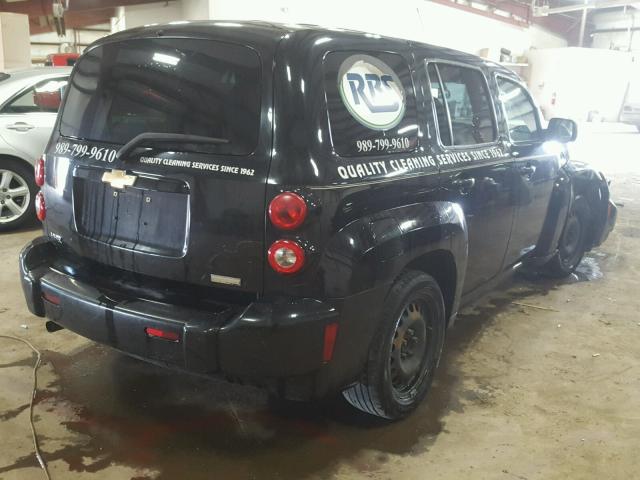 3GNBAADB6AS511320 - 2010 CHEVROLET HHR LS BLACK photo 4