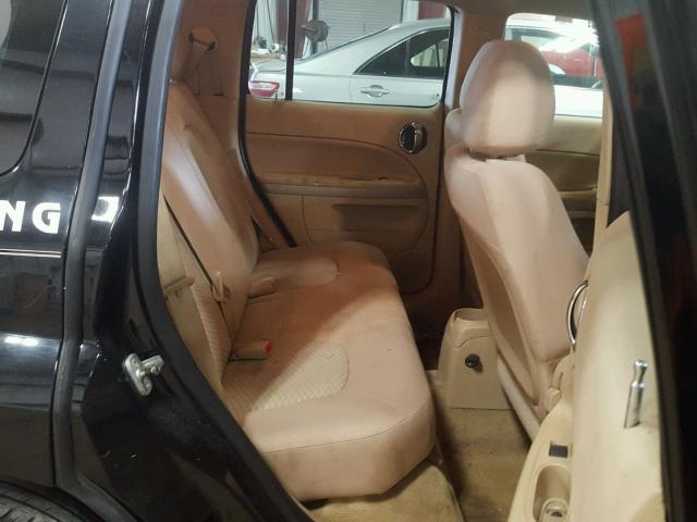 3GNBAADB6AS511320 - 2010 CHEVROLET HHR LS BLACK photo 6