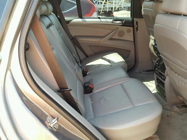 5UXFF03569LJ96617 - 2009 BMW X5 XDRIVE3 GRAY photo 6