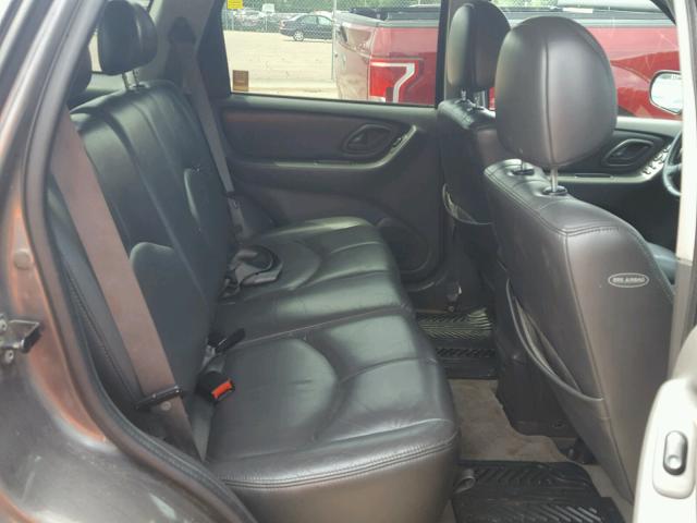 4F2CZ96134KM34608 - 2004 MAZDA TRIBUTE ES CHARCOAL photo 6