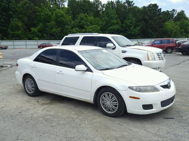 1YVFP80CX65M14309 - 2006 MAZDA 6 I WHITE photo 9