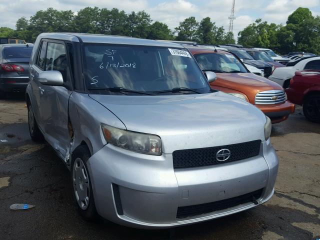 JTLKE50EX81028420 - 2008 TOYOTA SCION XB ვერცხლისფერი ფოტო 1