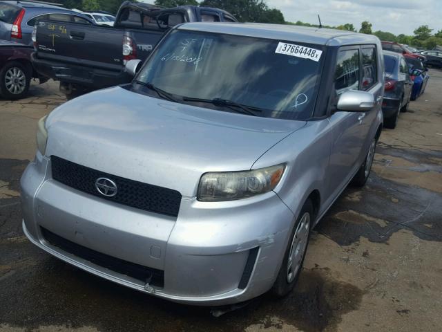 JTLKE50EX81028420 - 2008 TOYOTA SCION XB ვერცხლისფერი ფოტო 2