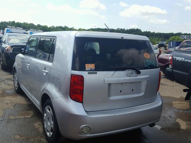 JTLKE50EX81028420 - 2008 TOYOTA SCION XB ვერცხლისფერი ფოტო 3