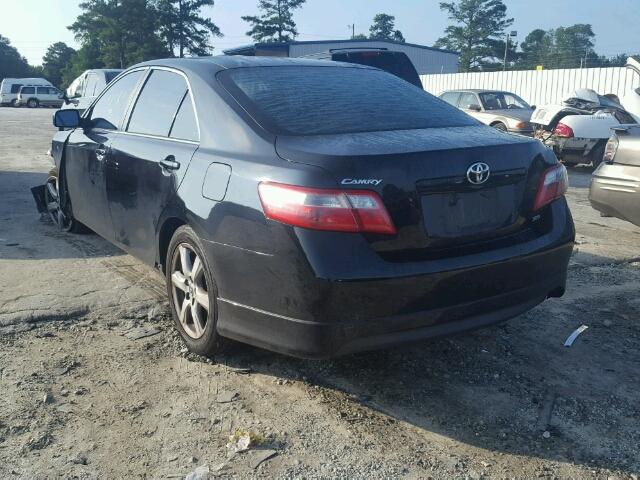 4T1BE46K59U838455 - 2009 TOYOTA CAMRY BASE BLACK photo 3