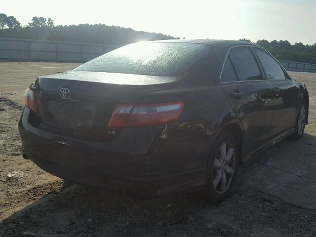 4T1BE46K59U838455 - 2009 TOYOTA CAMRY BASE BLACK photo 4