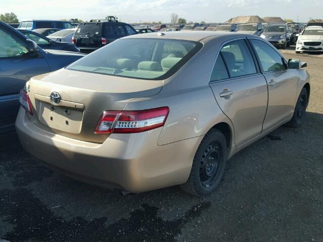 4T1BF3EK8BU134491 - 2011 TOYOTA CAMRY TAN photo 4