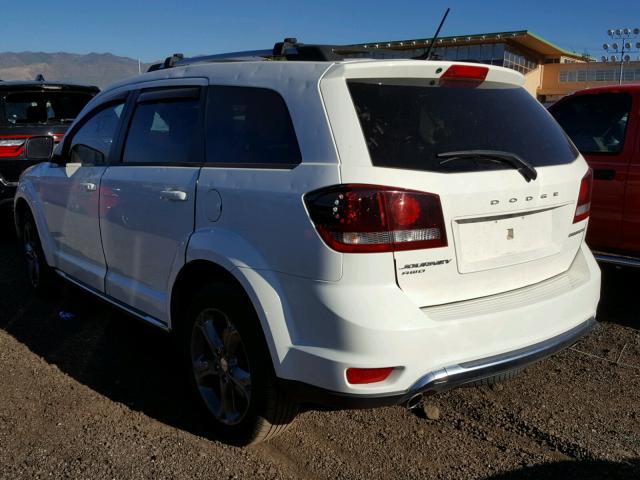 3C4PDDGG5ET315920 - 2014 DODGE JOURNEY CR WHITE photo 3