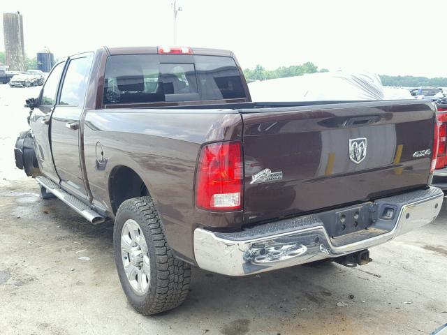 3C6UR5DJ7FG646364 - 2015 RAM 2500 SLT BROWN photo 3