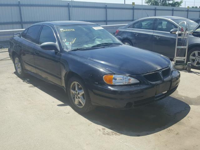 1G2NF52EX4M604989 - 2004 PONTIAC GRAND AM S BLACK photo 1
