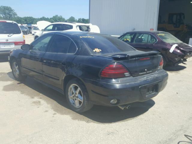 1G2NF52EX4M604989 - 2004 PONTIAC GRAND AM S BLACK photo 3