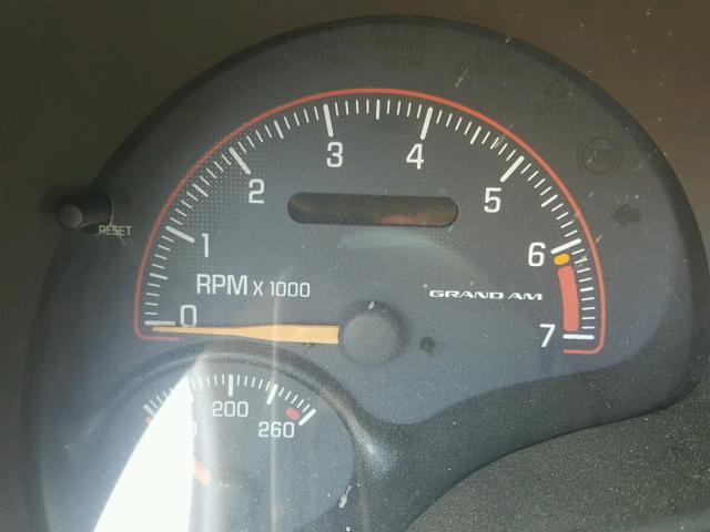 1G2NF52EX4M604989 - 2004 PONTIAC GRAND AM S BLACK photo 8