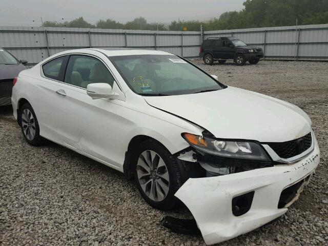 1HGCT1B80EA007269 - 2014 HONDA ACCORD WHITE photo 1