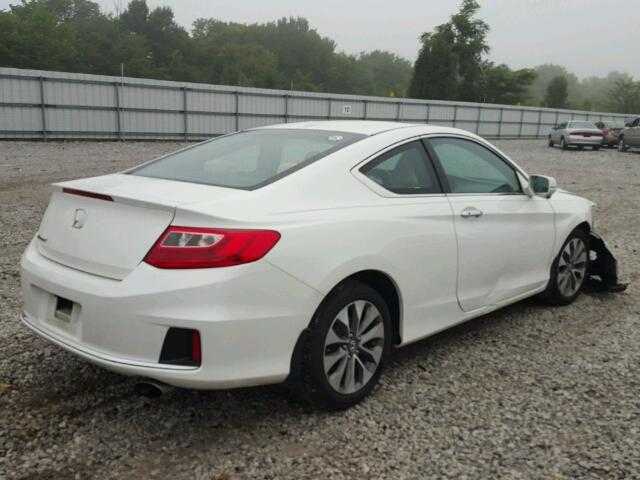 1HGCT1B80EA007269 - 2014 HONDA ACCORD WHITE photo 4