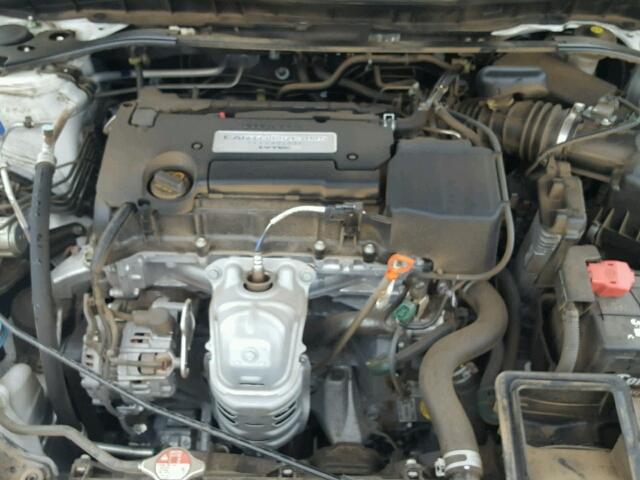 1HGCT1B80EA007269 - 2014 HONDA ACCORD WHITE photo 7