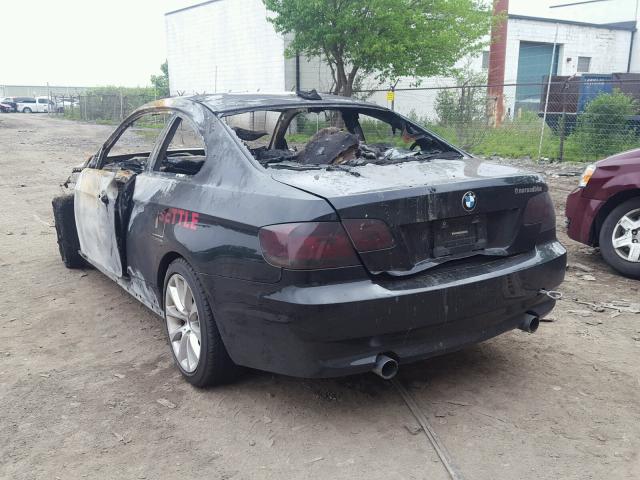 WBAWC73528E065011 - 2008 BMW 335 XI Қара фото 3