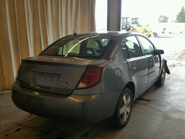 1G8AL58F17Z180039 - 2007 SATURN ION LEVEL GRAY photo 4