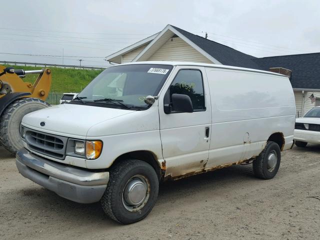 1FTSE34L7WHB32540 - 1998 FORD ECONOLINE WHITE photo 2