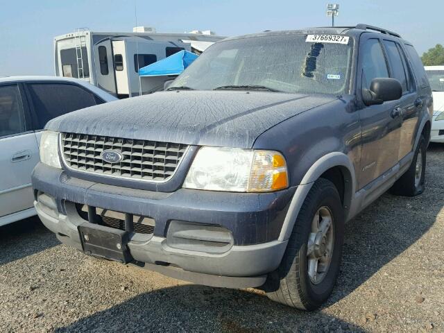 1FMZU63E82ZB32102 - 2002 FORD EXPLORER X BLUE photo 2