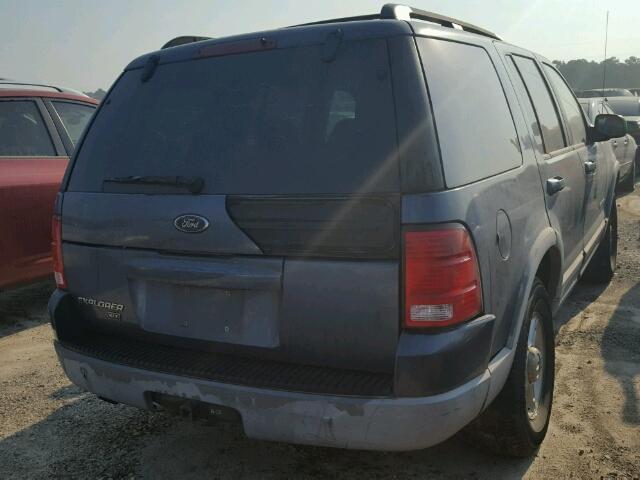 1FMZU63E82ZB32102 - 2002 FORD EXPLORER X BLUE photo 4