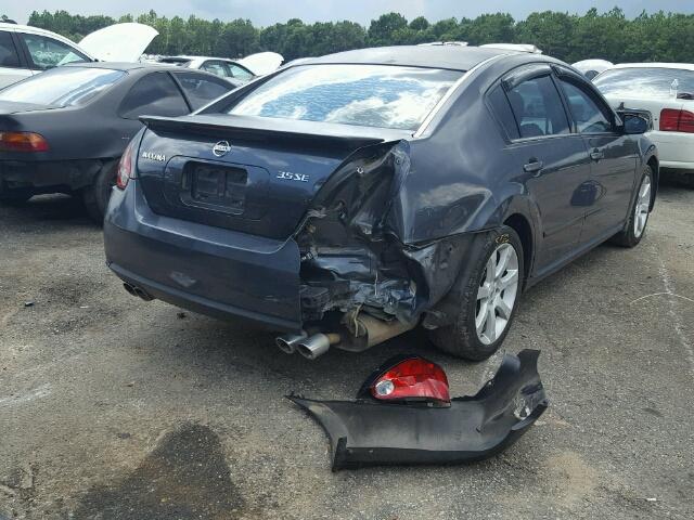 1N4BA41EX7C804022 - 2007 NISSAN MAXIMA SE GRAY photo 4