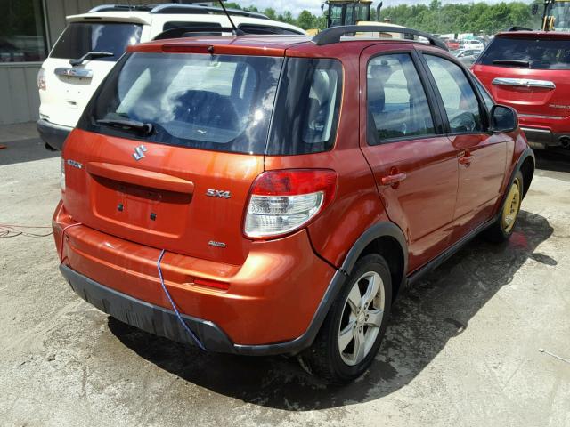 JS2YB5A3XC6308271 - 2012 SUZUKI SX4 BASE ORANGE photo 4