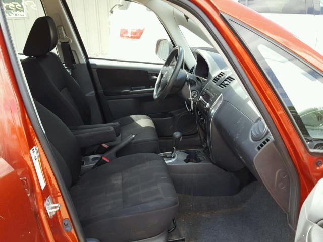 JS2YB5A3XC6308271 - 2012 SUZUKI SX4 BASE ORANGE photo 5