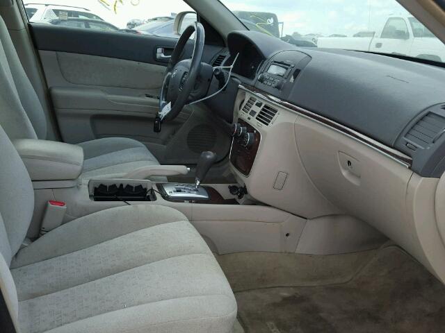 5NPEU46F16H135089 - 2006 HYUNDAI SONATA GLS TAN photo 5