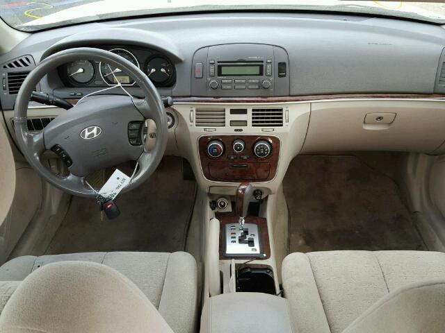 5NPEU46F16H135089 - 2006 HYUNDAI SONATA GLS TAN photo 9