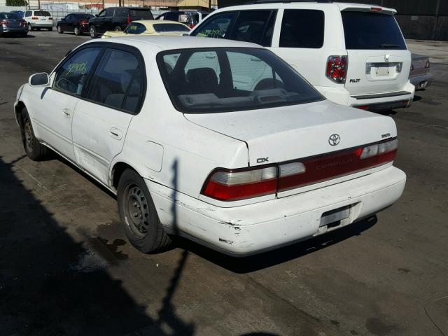 1NXBB02E4VZ528308 - 1997 TOYOTA COROLLA DX WHITE photo 3