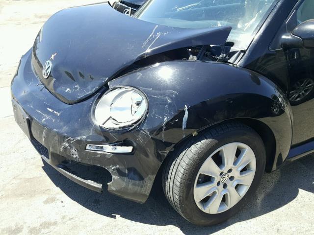 3VWPG31C79M509708 - 2009 VOLKSWAGEN NEW BEETLE 黑色 照片 9