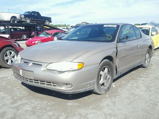 2G1WW12EX39111469 - 2003 CHEVROLET MONTE CARL 棕色 照片 2
